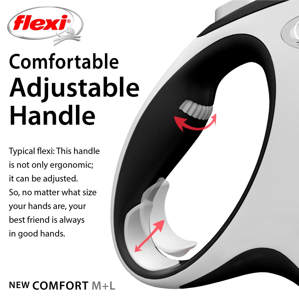 Leash  New Comfort L 8m Flexi