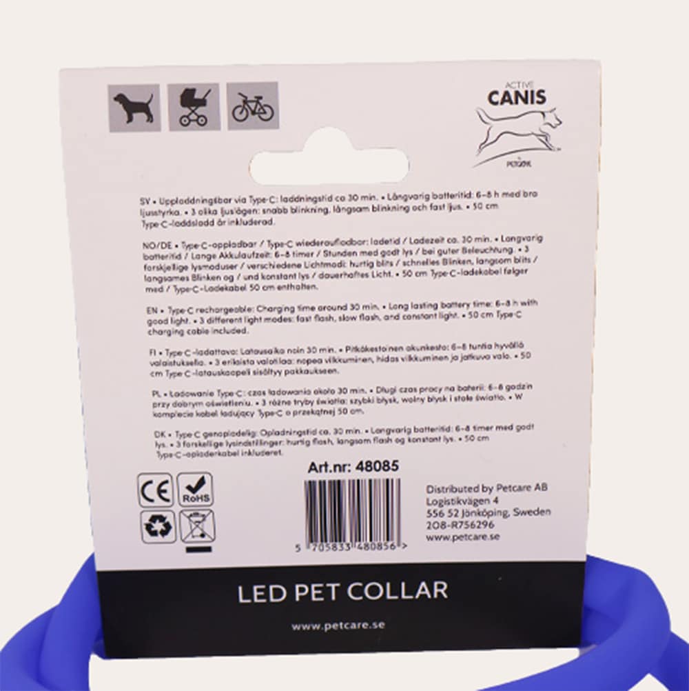 Collar  LED Pet Collar Active Canis