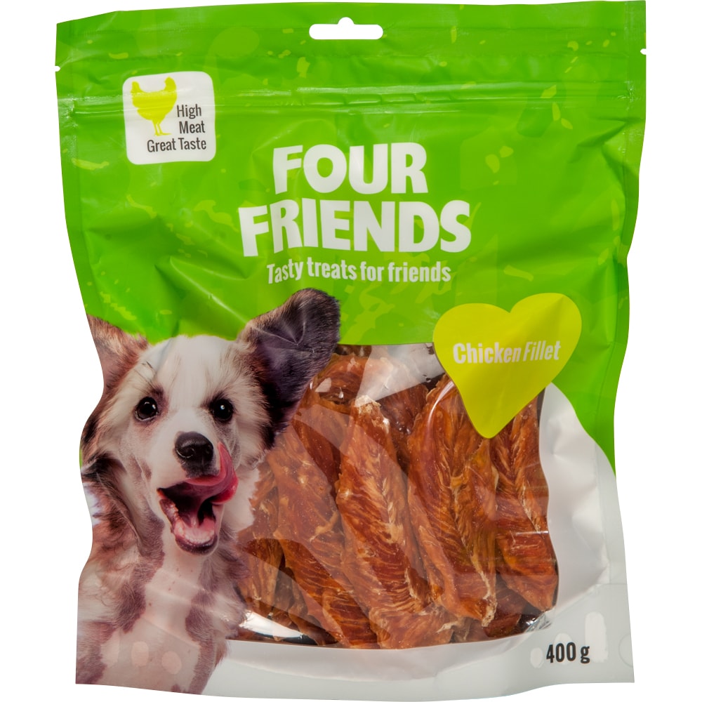 Dog treat  Chicken Fillet 400 g FourFriends