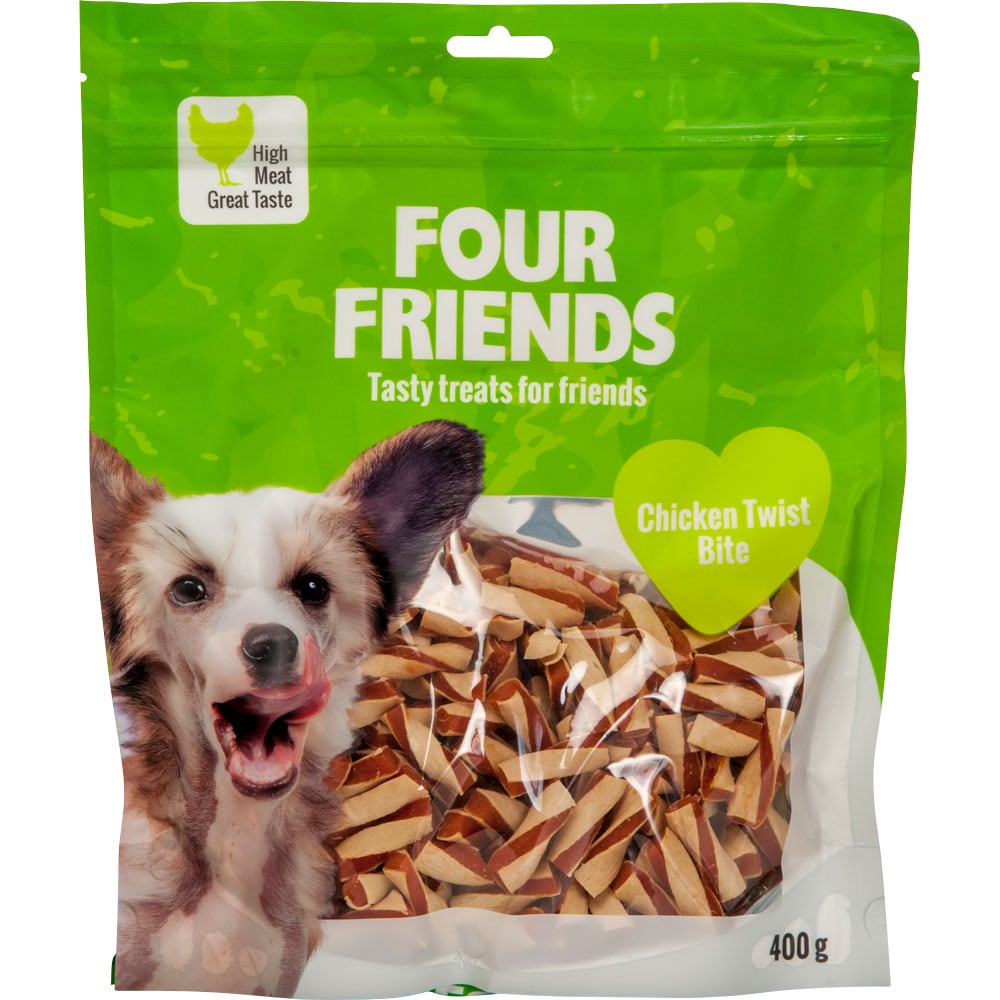 Dog treat  Chicken Twist Bite 400 g FourFriends