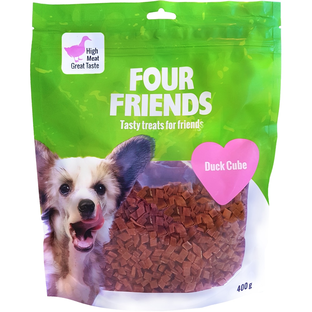 Dog treat  Duck Cube 400 g FourFriends