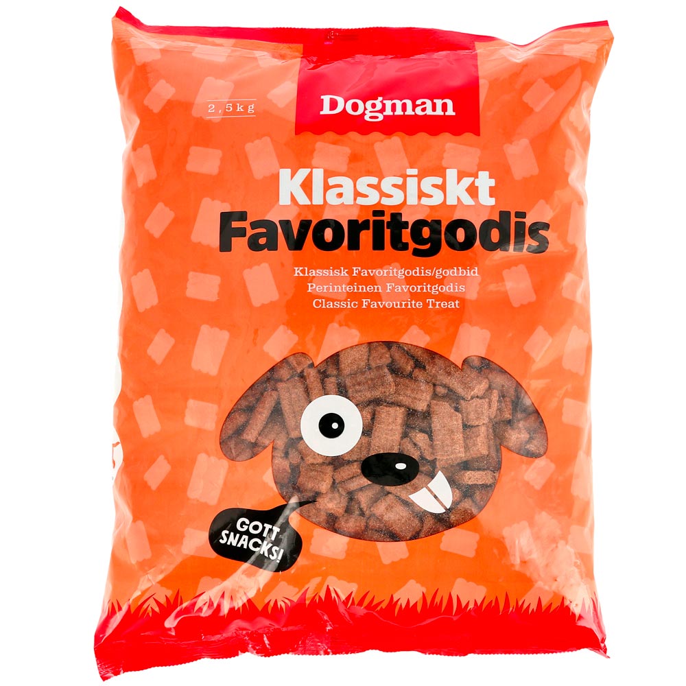 Dog treat  Favoritgodis 2,5kg Dogman