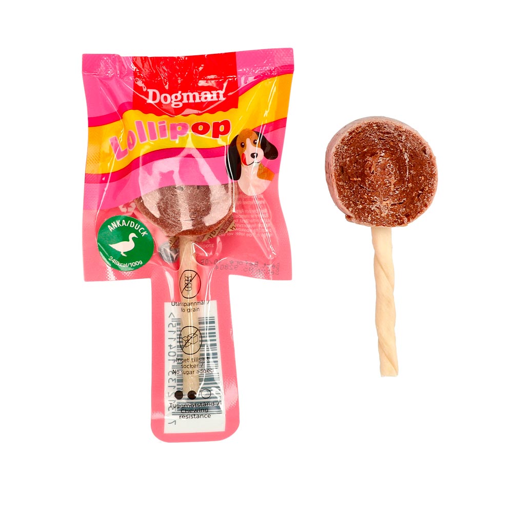 Dog chew  Lollipop mix Dogman