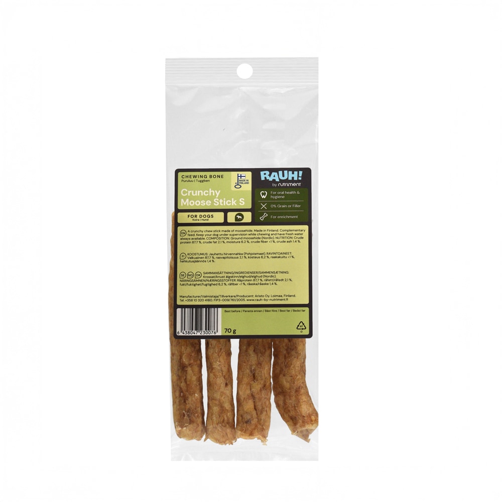 Dog chew  Moose Crunchy stick RAUH!®