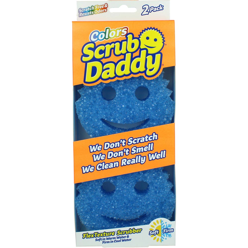 Cleaning sponge Blue Twin Pack Scrub Daddy - Hööks