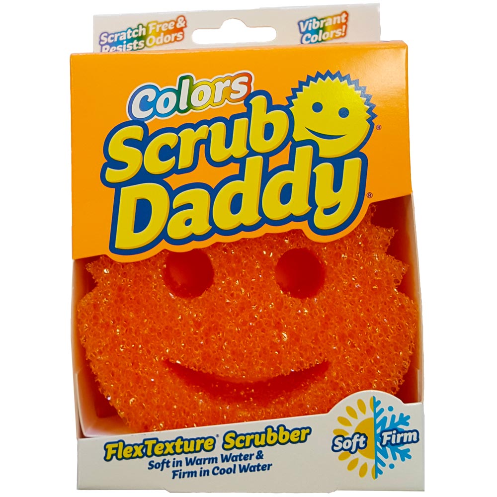 Cleaning sponge Orange Scrub Daddy - Hööks