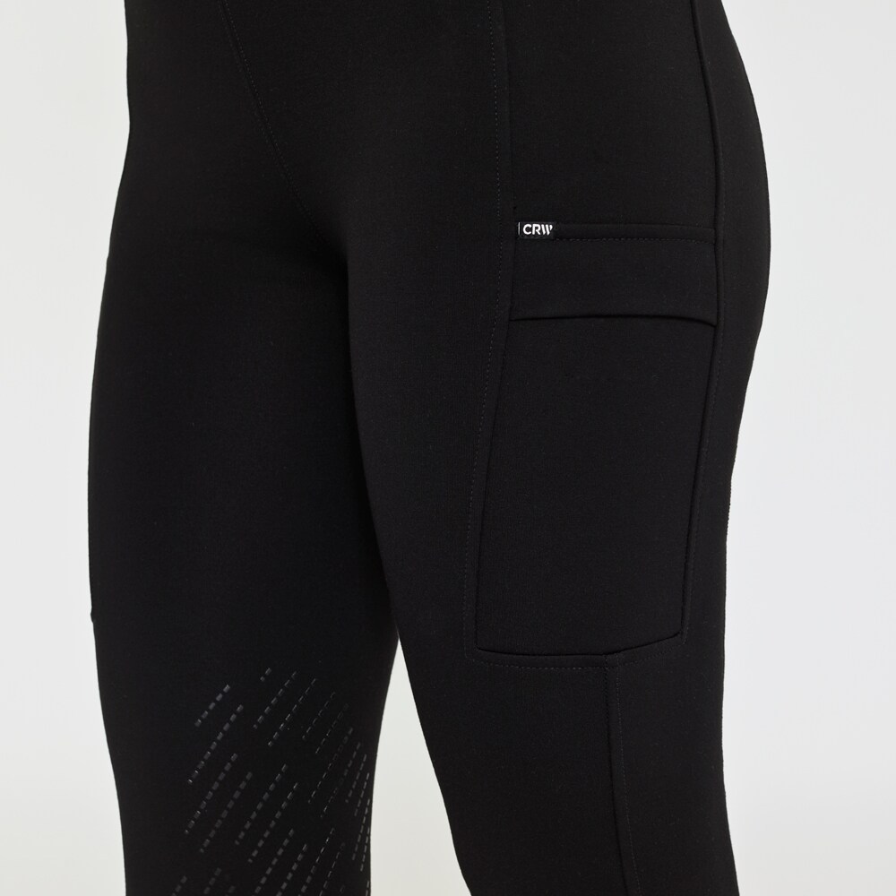 Riding leggings With knee patches Adagio High Waist CRW®