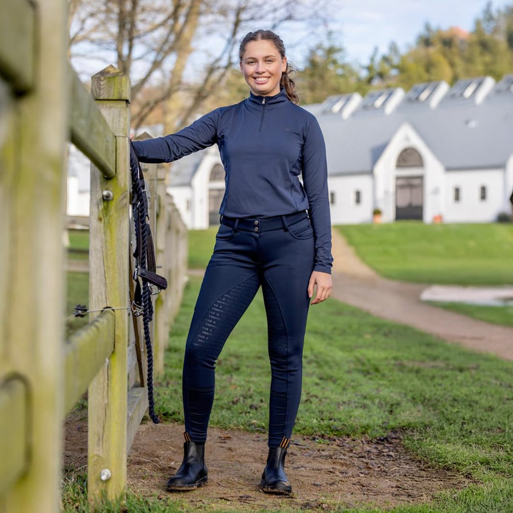 Riding breeches Full seat Janet FG softshell Equipage