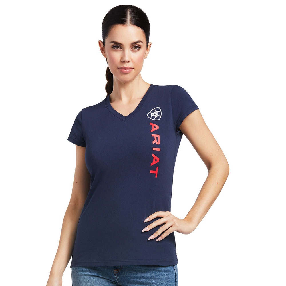 T-shirt Short sleeved Vertical Logo ARIAT®