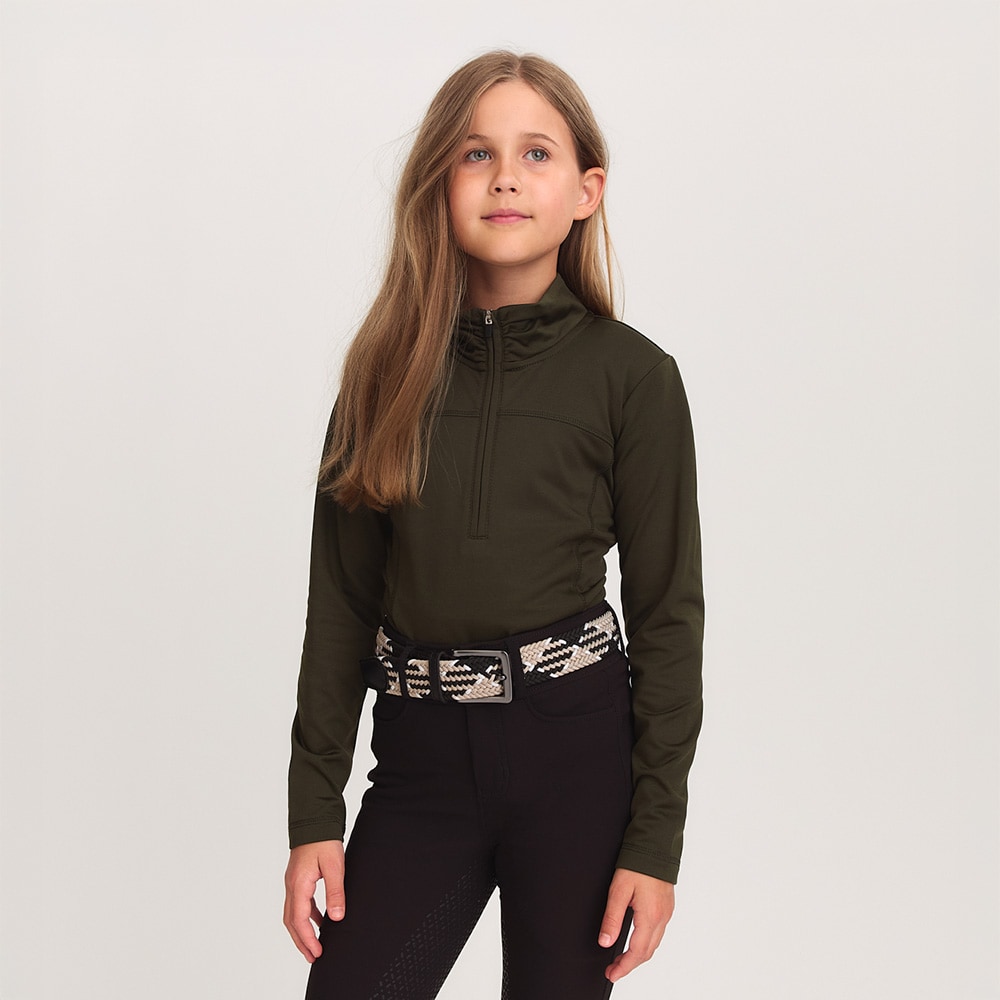 Performance top Junior Ella half zip CRW®