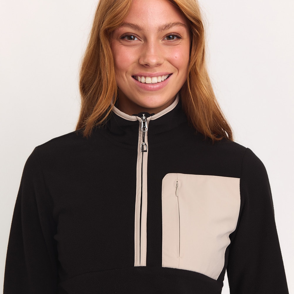 Fleece jumper  Basic 1/2 zip CRW®