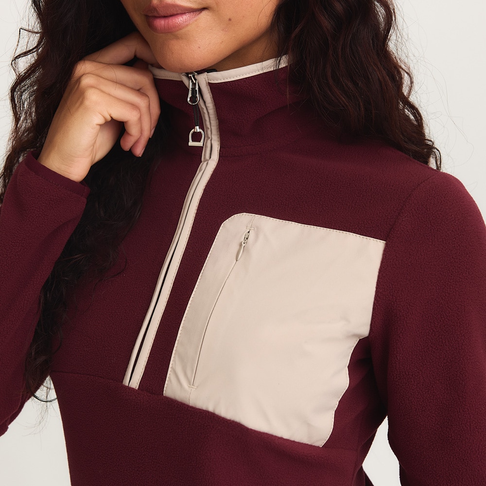 Fleece jumper  Basic 1/2 zip CRW®