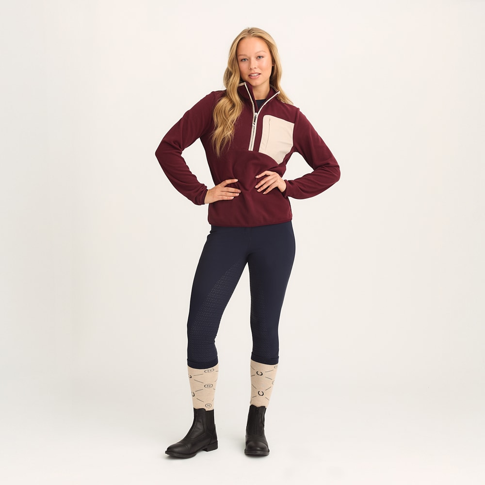 Fleece jumper  Basic 1/2 zip CRW®