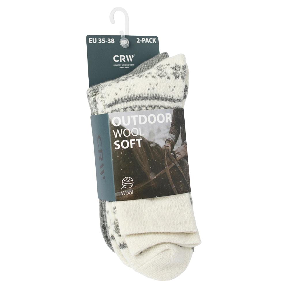 Wool socks  Outdoor 2-pack CRW®