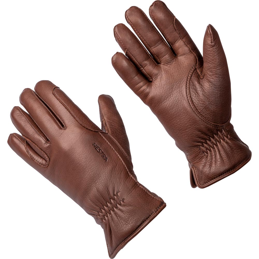 Gloves  Deerskin Lined - 5 finger HESTRA