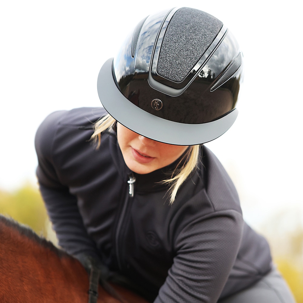 Riding helmet  Mips Air Shiny Hansbo