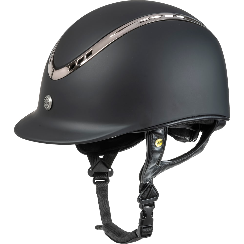 Riding helmet VG1 Pardus Smooth Top Back on Track®