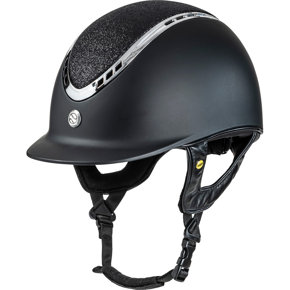 Casque d'équitation avec molette Back on Track EQ3 Pardus Smooth Top