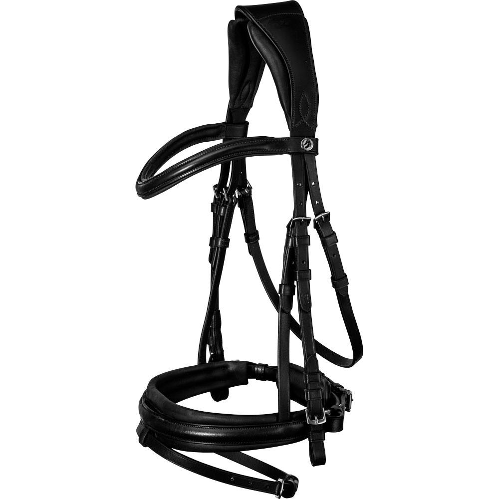 Combined noseband bridle  Saffron Fairfield®