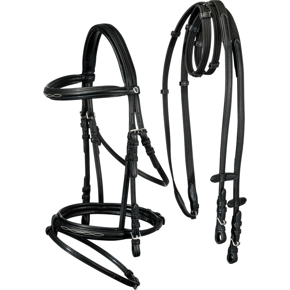Combined noseband bridle  Stenton Fairfield®