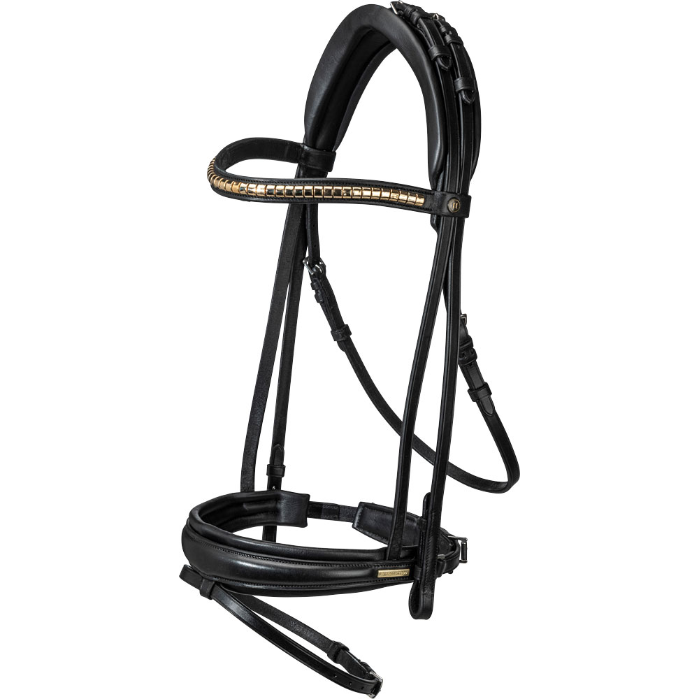 Combined noseband bridle  Contender JH Collection®