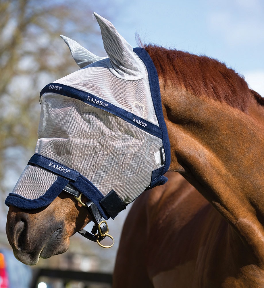 Fly hood  Rambo® Plus Horseware®