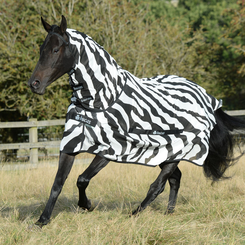 Fly rug  Buzz-Off Zebra Bucas