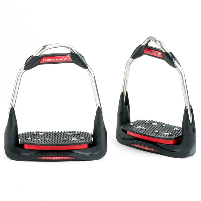 Stirrups  Air´s Angled eye/Flat grip Freejump®