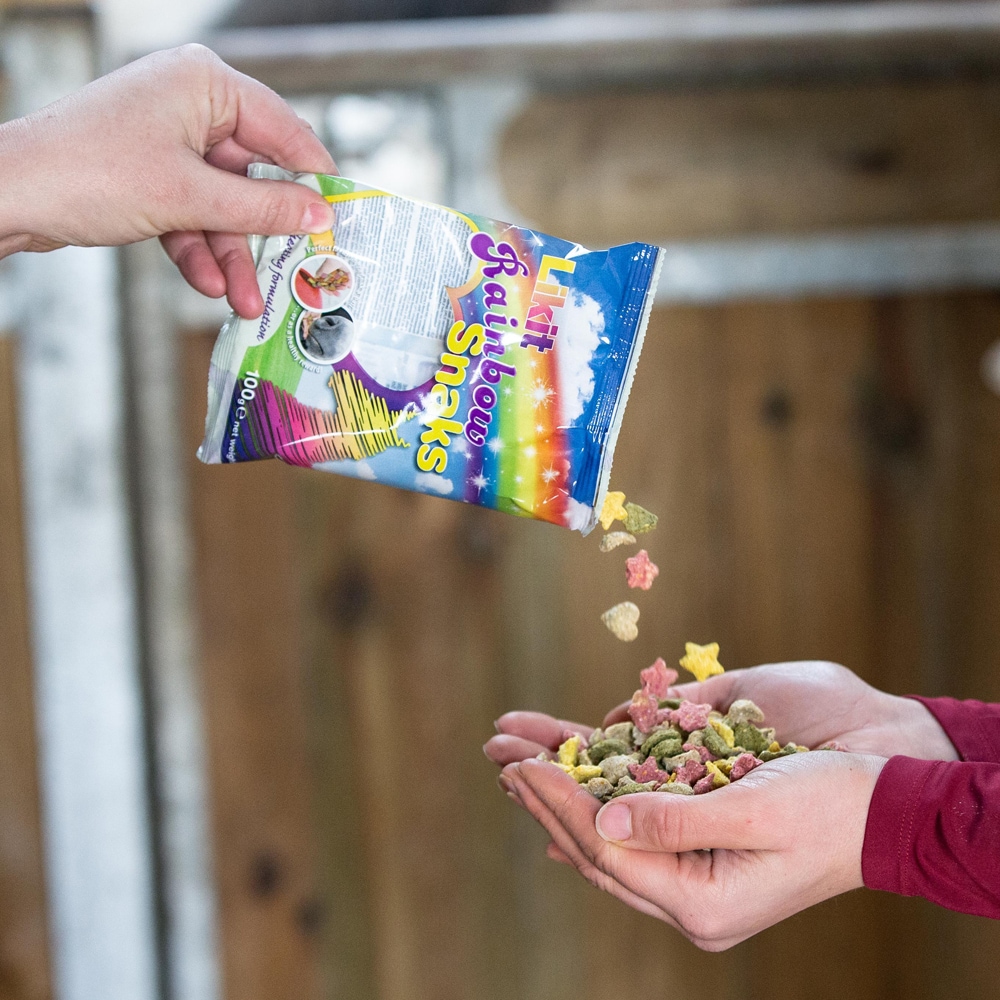 Horse treats 100 g Snaks Rainbow Likit