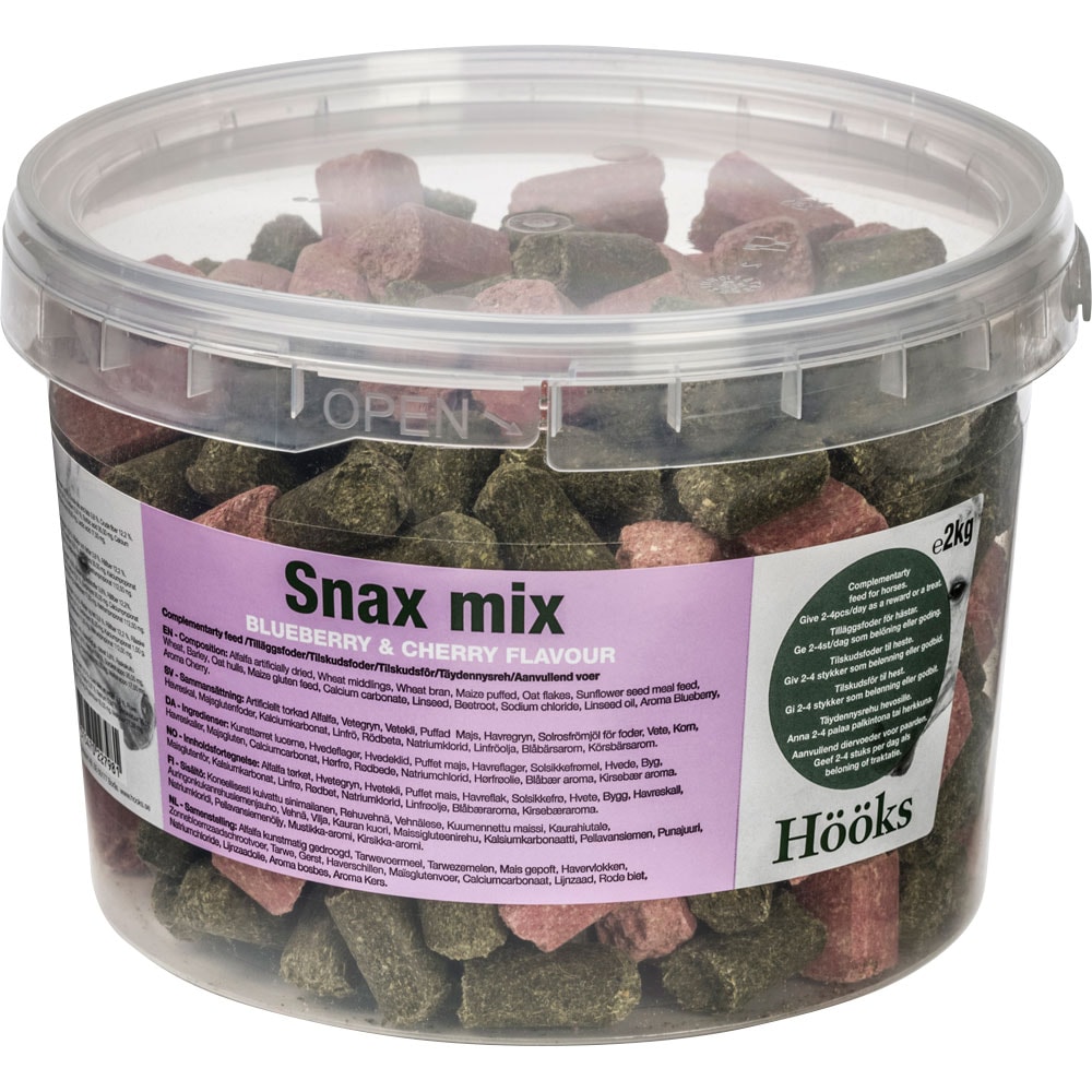 Horse treats  Snax Mix Blueberry & Cherry Hööks
