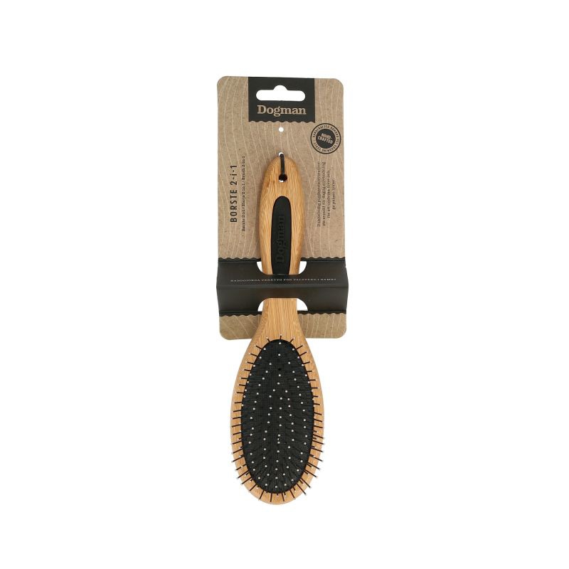 Brush  2-in-1 Bamboo M Dogman