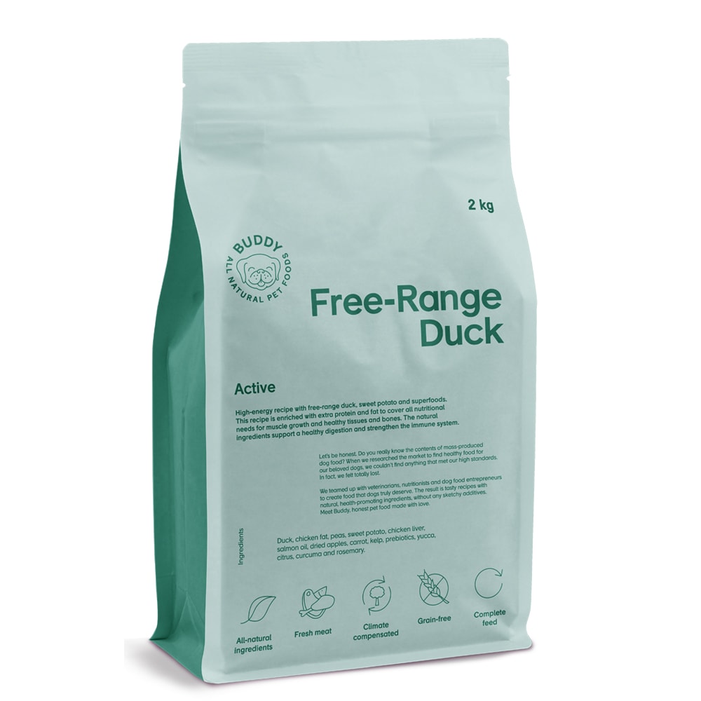Dog food 2 kg Free-Range Duck BUDDY