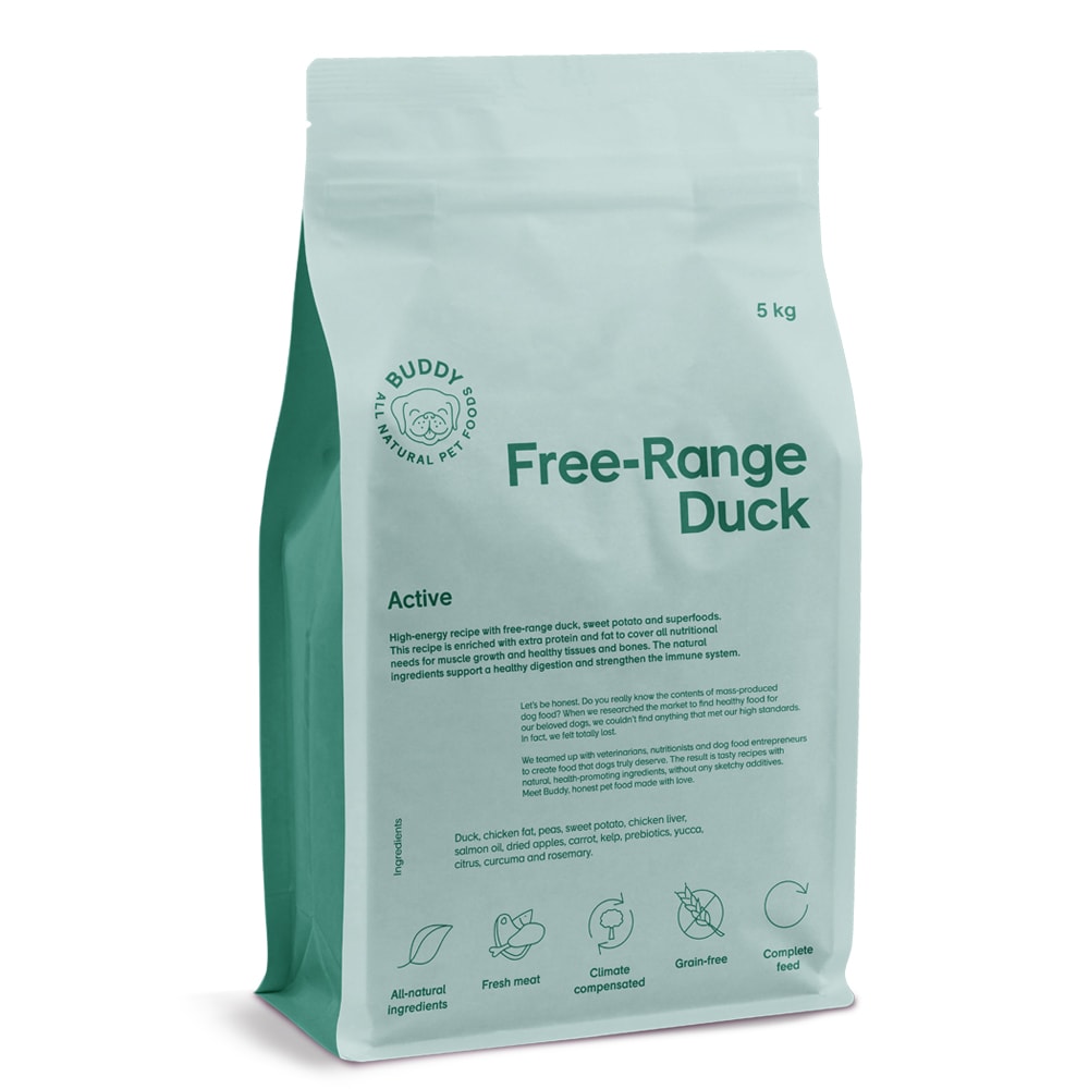 Dog food 5 kg Free-Range Duck BUDDY