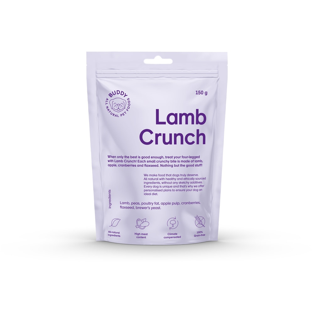 Dog treat 150 g Crunchy Snack Lamb BUDDY