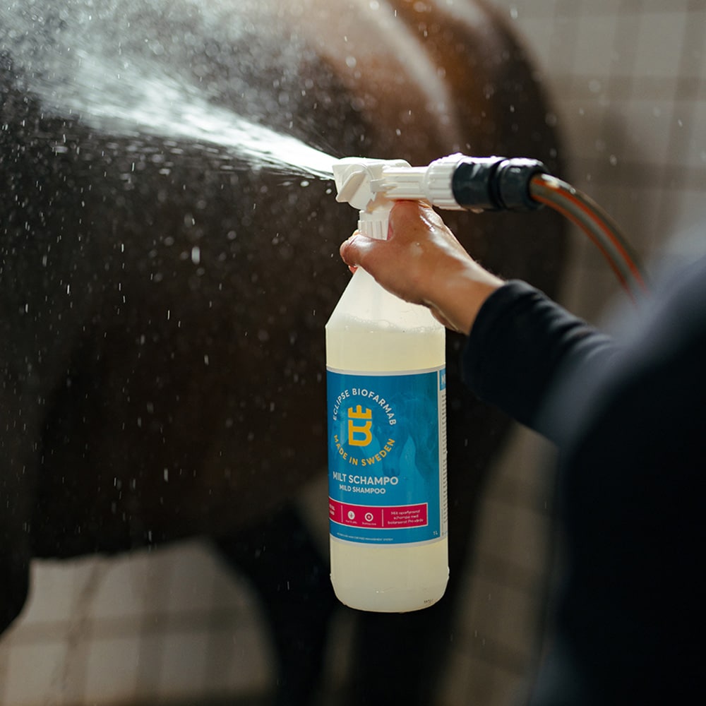Horse shampoo 1 L Sprutmunstycke Eclipse Biofarmab