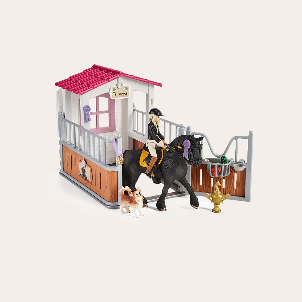 Toy  Horse Box with Horse Club Tori & Princess Schleich
