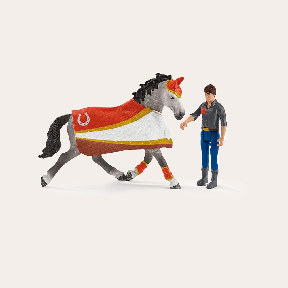 Toy  Horse Club Mias Vaulting Set Schleich