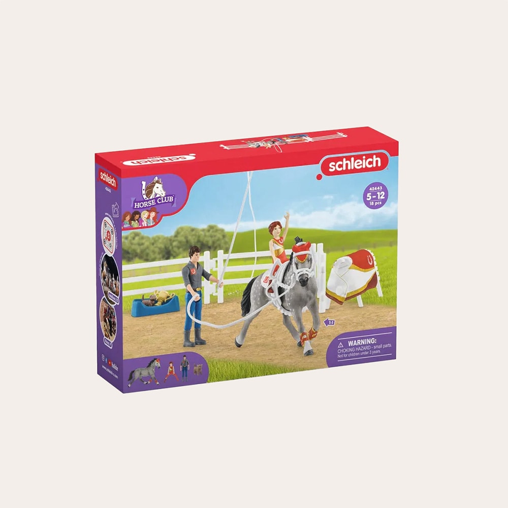 Toy  Horse Club Mias Vaulting Set Schleich