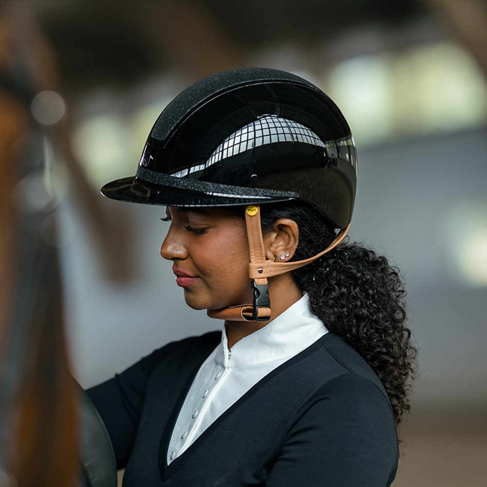 Riding helmet  Vision Shiny Star Mips Hansbo