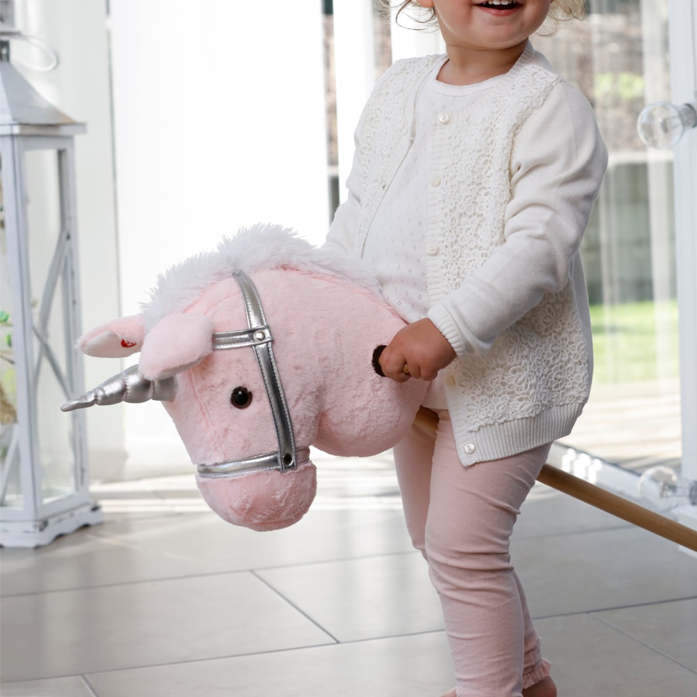 Hobby horse  Unicorn Teddykompaniet